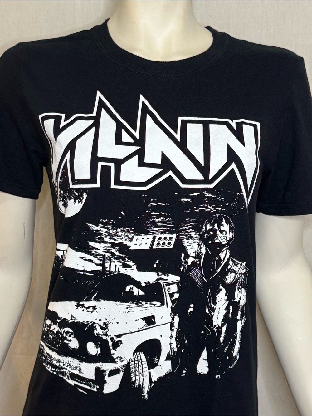 Villain heavy metal band black t shirt size small